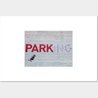 Banksy Parking Art Posters and Art